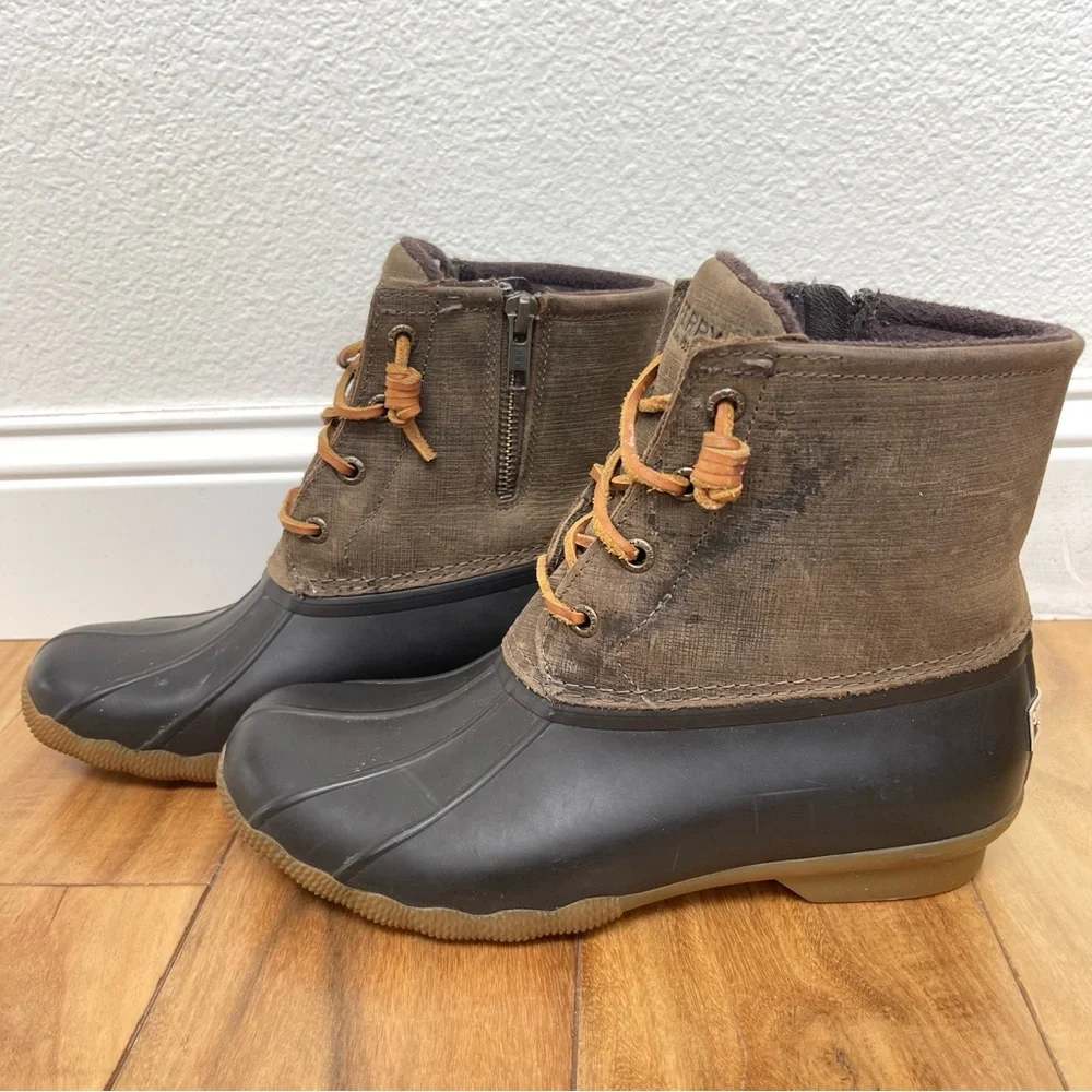 Sperry Topsider Women’s Waterproof Duck Boots Size 7